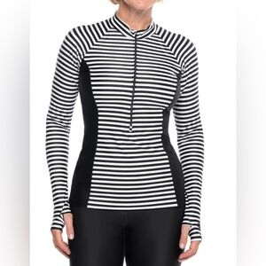 Coolibar Escalante Zip Rash Guard. NWT